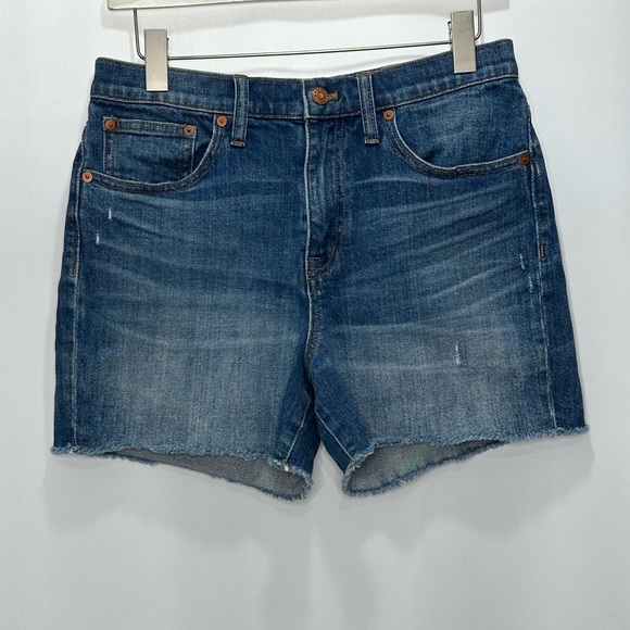 Madewell High Rise Denim Shorts - Picture 2 of 11